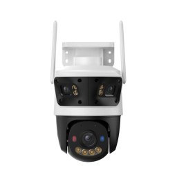 Camera de supraveghere IP WiFi 6 rotativa PT cu lentila tripla Imou Cruiser Triple Full Color IPC-S7UP-11M0WED, 5 MP + 2 x 3MP, mod Always On Record, microfon si difuzor, 2x slot card, IR/lumina alba 30 m, lumina avertizare rosie/albastra