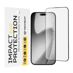 Folie pentru iPhone 17 Air - Techsuit ESD Glass - Black