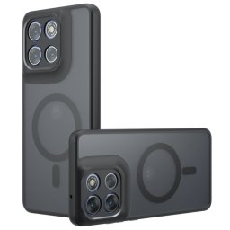 Husa Husa pentru Motorola Moto G56 - Techsuit PureFrost MagSafe - Frosted Black
