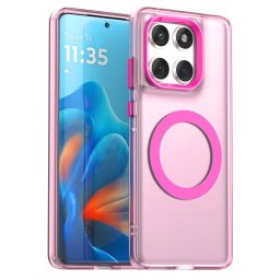 Husa Husa pentru Motorola Edge 60 / Edge 60 Fusion - Techsuit CandyCase MagSafe - Pink