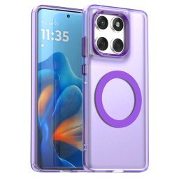 Husa Husa pentru Motorola Edge 60 / Edge 60 Fusion - Techsuit CandyCase MagSafe - Purple