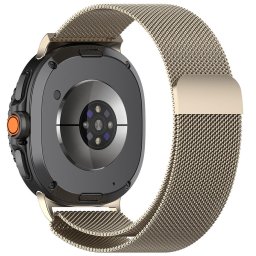 Curea pentru Samsung Galaxy Watch8 40mm/Watch8 44mm/Watch8 Classic - Techsuit Watchband 22mm (W009) - Natural Titanium