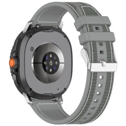 Curea pentru Samsung Galaxy Watch8 40mm/Watch8 44mm/Watch8 Classic - Techsuit Watchband (W051) - Gray