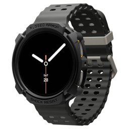 Husa pentru Samsung Galaxy Watch8 44mm - Spigen Rugged Armor - Matte Black