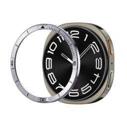 Rama pentru Samsung Galaxy Watch8 44mm - Spigen Tune Pilot - Silver