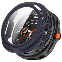 Husa pentru Samsung Galaxy Watch8 Classic + Folie - Techsuit Defense360 Pro - Oxford Blue
