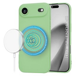 Husa Husa pentru iPhone 17 Air - Techsuit SoftFlex MagSafe - Mint Green