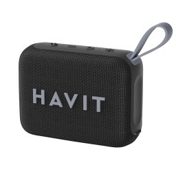 Boxa portabila Bluetooth 5.3 , Type-C, TWS, TF, FM, USB, Hands-Free Call, IPX5, 1200mAh Negru