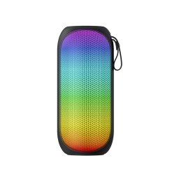 Boxa portabila USB-C, Bluetooth 5.4, TWS, RGB, AUX, SD, FM, IPX5, 8W SK808BT Negru