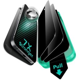 Folie pentru iPhone 17 (set 3) - ESR Privacy Armorite Screen Protector UltraFit - Black