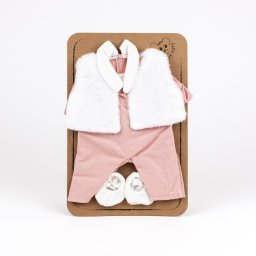 Salopeta cu accesorii pentru papusa, Egmont Toys