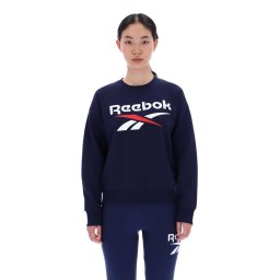 Hanorac fleece Reebok Bleumarin Damă
