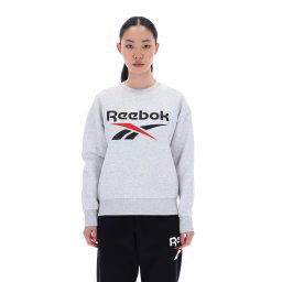 Hanorac fleece Reebok Gri Damă