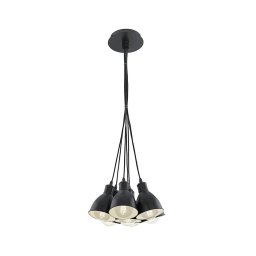Eglo 49467 - Lustră PRIDDY 7xE27/60W/230V