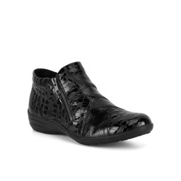 Botine Remonte Negru Lucios R7674-04