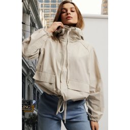 Marisse Women's Jacket L-Ku-4601 L.Beige