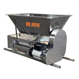 Zdrobitor electric cu desciorchinare Ruris HT300 , 750W bobinaj cupru , cuva INOX 75L