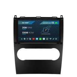 Navigatie Mercedes Benz A B Class (2004-2011), Android 12, P-Octacore 2GB RAM + 32GB ROM, 9 Inch - AD-BGP9002+AD-BGRKIT420
