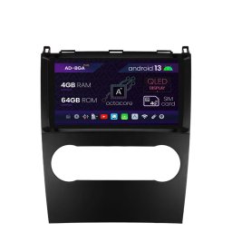 Navigatie Mercedes Benz A B Class (2004-2011), Android 13, A-Octacore 4GB RAM + 64GB ROM, 9 Inch - AD-BGA9004+AD-BGRKIT420