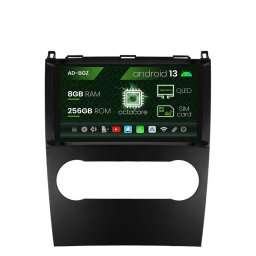 Navigatie Mercedes Benz A B Class (2004-2011), Android 13, Z-Octacore 8GB RAM + 256GB ROM, 9 Inch - AD-BGZ9008+AD-BGRKIT420