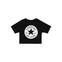 CONVERSE Tricou negru / alb