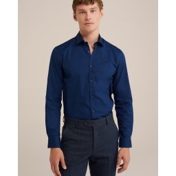 WE Fashion Cămașă bleumarin