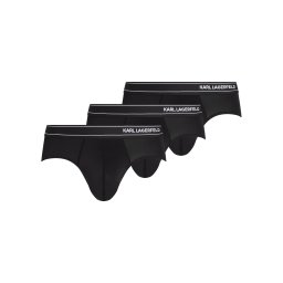 Karl Lagerfeld Slip negru / alb
