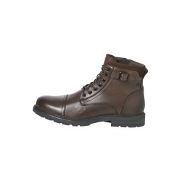JACK & JONES Bocanci cu șireturi 'JFWCHATSWORTH' maro