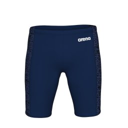 ARENA Slipi 'Snakeskin Jammer' albastru marin / indigo / alb