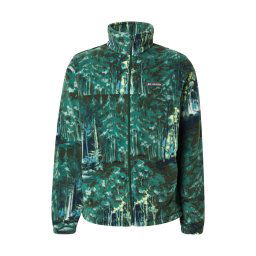 COLUMBIA Jachetă fleece funcțională 'Steens Mountain™' albastru deschis / verde / verde pin / negru