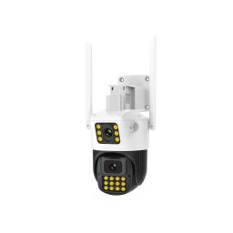 Camera de supraveghere Camera de supraveghere duala wireless IP WiFi Speed Dome Full Color PTZ Vstarcam CS663DR, 2MP, lumina alba/IR 30 m, slot card, microfon, detectie miscare