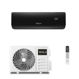 Aparat de aer conditionat Tesla Select Style TT34EX82BM-1232IAW, 12000 BTU, Inverter, A++/A+, Wi-Fi, Display LED, Negru