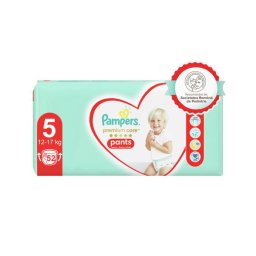 Scutece-chilotel Pampers Premium Care Pants Mega Box Marimea 5, 12-17 kg, 52 buc