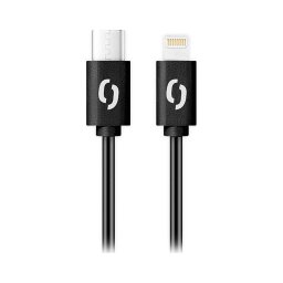 Aligator DATKP60 - cablu USB USB-C/Lightning cu Power Delivery 30 W, 2,5 m, negru