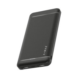 Baterie externă Aligator AX0003 A-MAX, 10000 mAh, 3,7 V, neagră