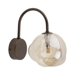 Aplica de perete LAVA 1xG9/8W/230V bronz/bej fumuriu
