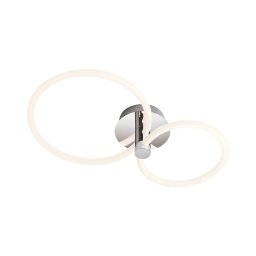 Redo 01-2222 - Plafonieră LED dimmabilă SPELL LED/32W/230V, crom lucios