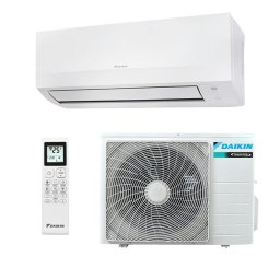 Aparat de aer conditionat inverter Daikin Sensira FTXC71E + RXC71E, 24000 BTU, 50 m², A, Wi-Fi, R-32, Alb