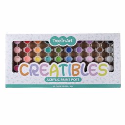 Set Memoris-Precious, tempera acrilica, 50 culori, 2 ml