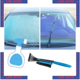 Pachet Iarna: Racleta 30cm cu Perie + Solutie Dezghetat Parbrizul 500ml