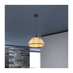 Lustră pe cablu Globo 15442H REX 1xE27/60W/230V
