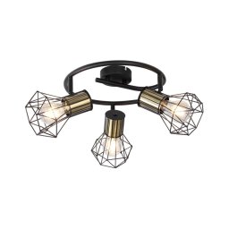Spot PRISKA 3xE27/40W/230V Globo 54017-3M