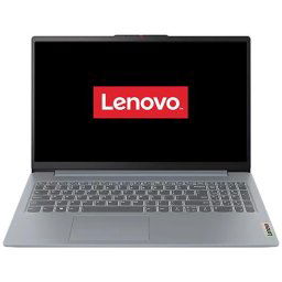 Laptop Lenovo IdeaPad Slim 3 15IAH8 cu procesor Intel® Core™ i5-12450H pana la 4.4 GHz, 15.6", Full HD, IPS, 16GB, 1TB SSD, Intel® UHD Graphics, No OS, Arctic Grey