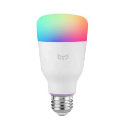 Bec smart Xiaomi Yeelight LED Bulb 1S V2 color, 8.5W, 800 lumeni, E27, WiFi 2.4G, Control vocal, Reglaj intensitate, Temporizator, Aplicatie