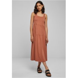 Women's Summer Terracotta Dress Valance 7/8 Length