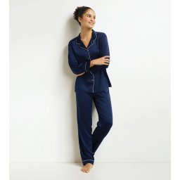 DIM PYJAMA SET - Women's pajama set - dark blue