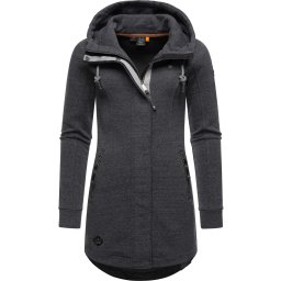 Ragwear Palton de primăvară-toamnă 'Letty' negru amestecat