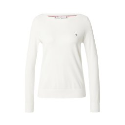TOMMY HILFIGER Pulover alb
