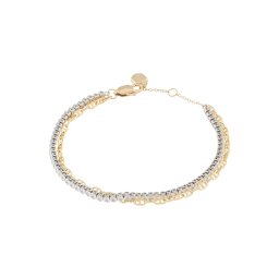 FOSSIL Lanțuri 'Heritage' auriu / argintiu