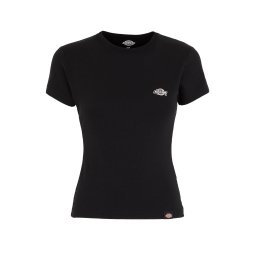 DICKIES Tricou 'Gladeville' negru / alb